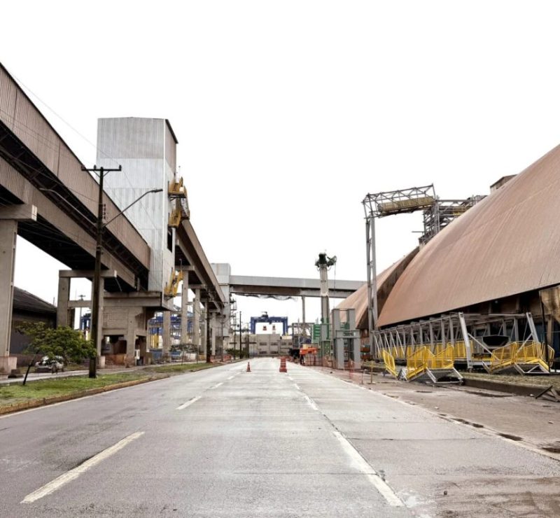 Obra de R$ 650 milhões no Litoral do Paraná terá primeira conexão com terminal privado