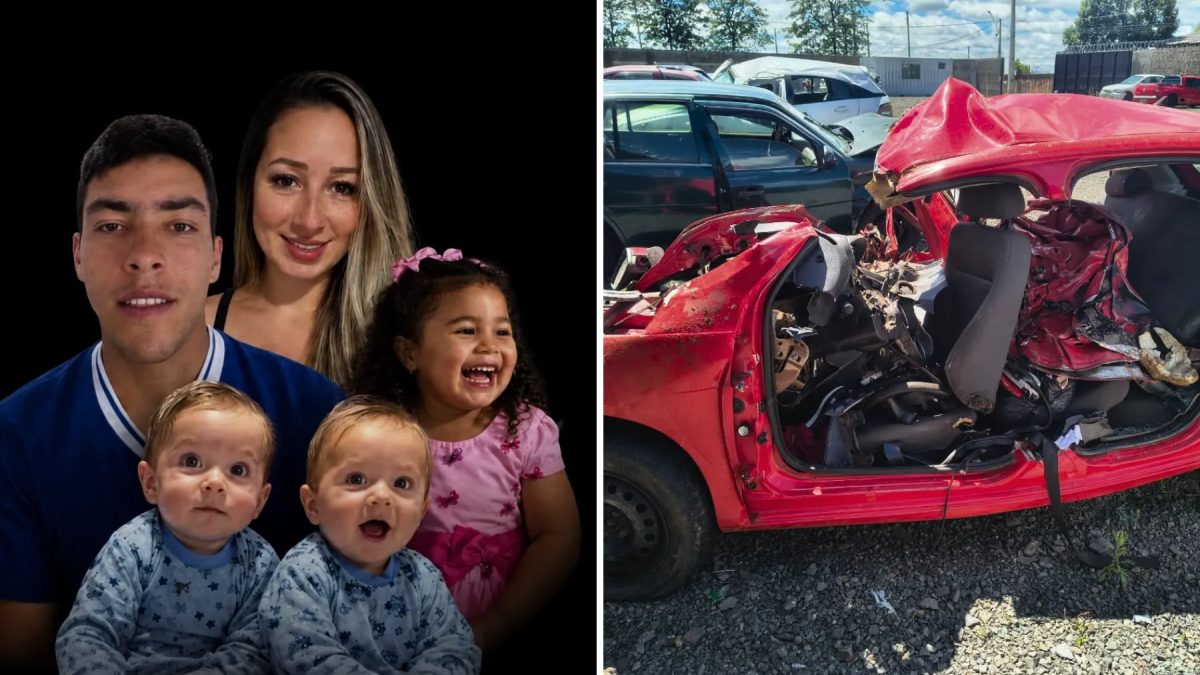 Pai, mãe e três filhos morrem em acidente na BR-373, no Paraná; motorista do outro veículo foi preso por embriaguez