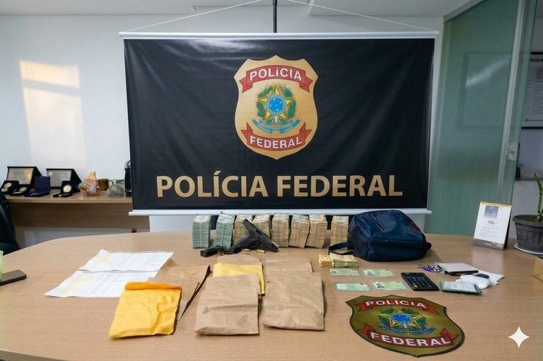 PF prende dois homens com mais de R$ 500 mil sob suspeita de crimes eleitorais em Rio Largo