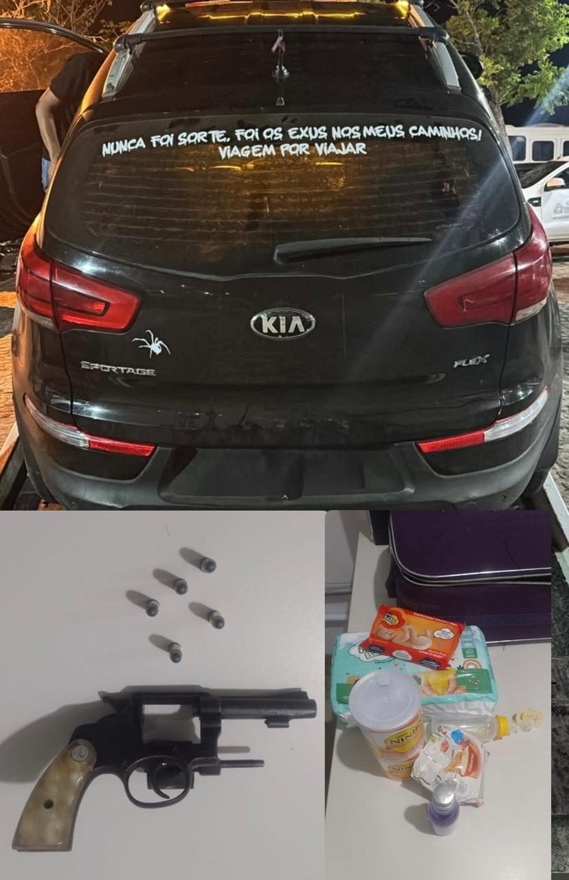 PM prende dupla suspeita de sequestro de bebê; criança foi encontrada em praia de Ilhéus