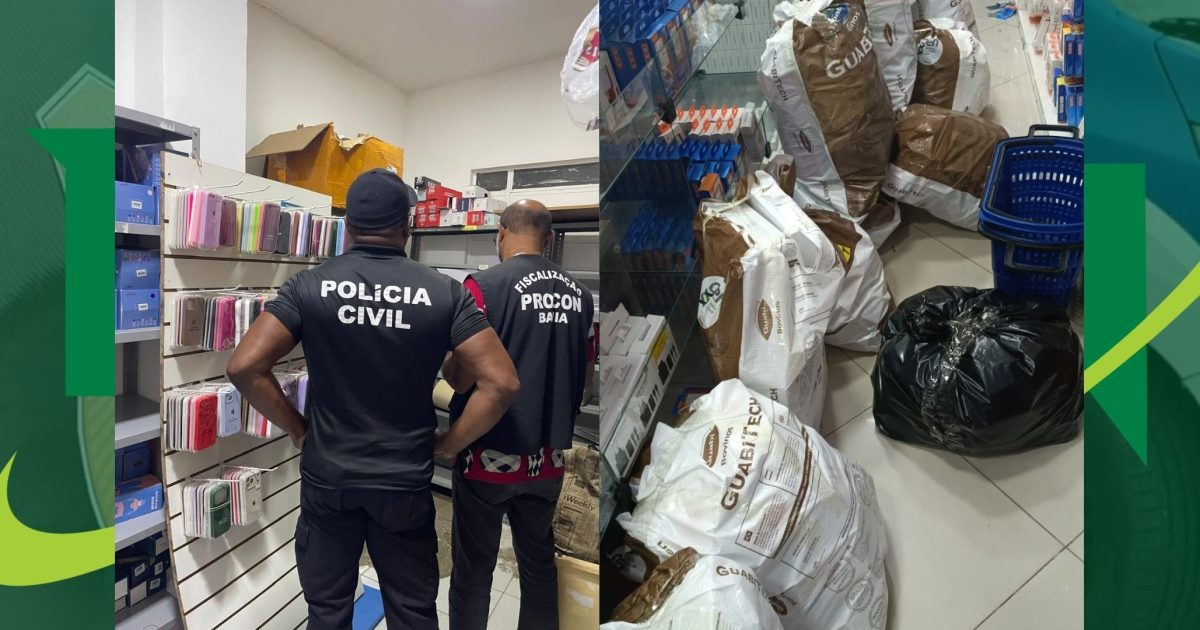 Polícia Civil apreende quase 3,5 mil acessórios falsificados da marca Apple em Salvador