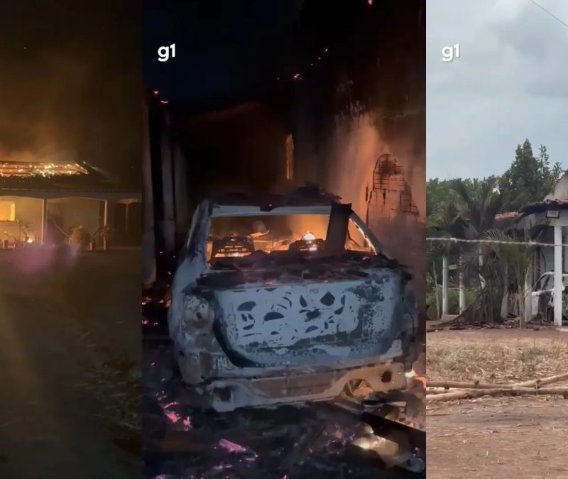 Polícia investiga homicídio e ataques com incêndios a imóveis em São Luís Gonzaga do Maranhão