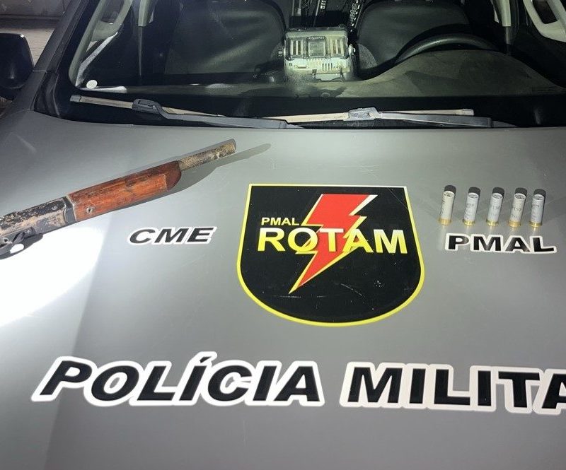 Polícia Militar apreende três armas de fogo em Maceió e Arapiraca