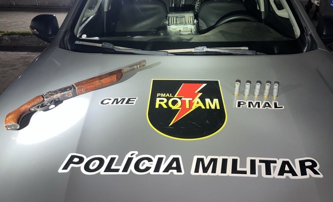 Polícia Militar apreende três armas de fogo em Maceió e Arapiraca