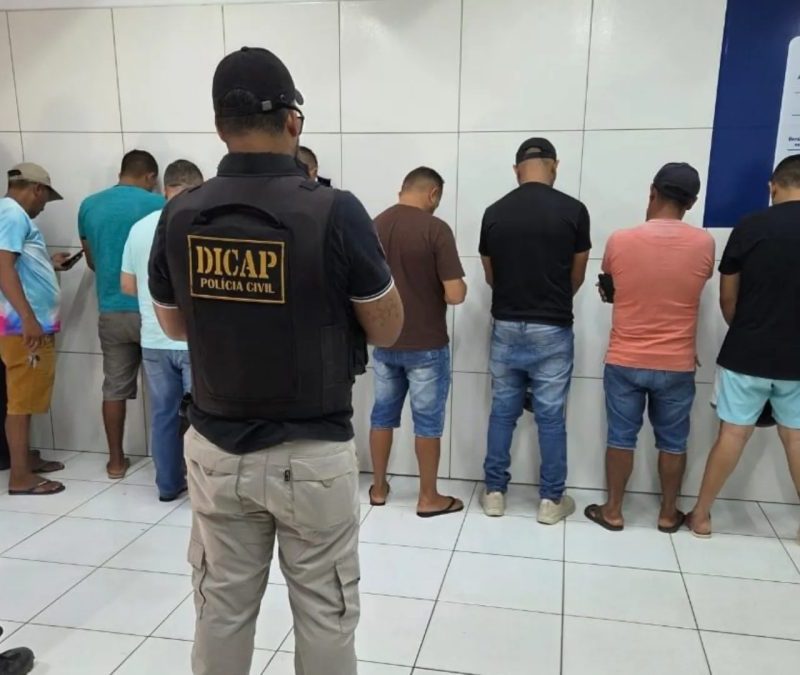 Polícia prende 13 homens por dívidas de pensão alimentícia que variam de R$ 356 a R$ 32 mil em Timon