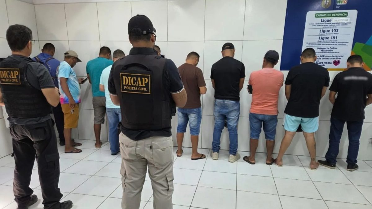 Polícia prende 13 homens por dívidas de pensão alimentícia que variam de R$ 356 a R$ 32 mil em Timon