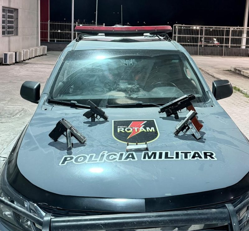 Polícia prende homem e apreende submetralhadora durante operação em União dos Palmares
