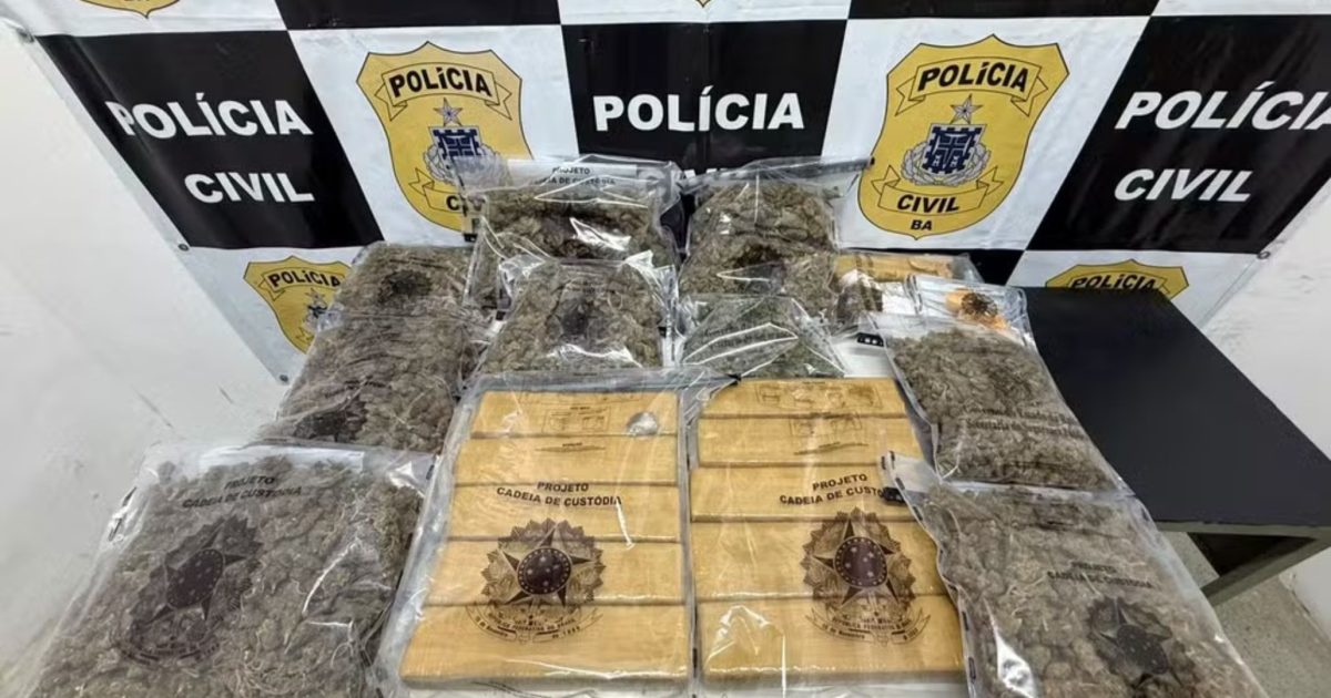 Polícia prende quatro homens por suspeita de tráfico de drogas em Salvador e Jequié