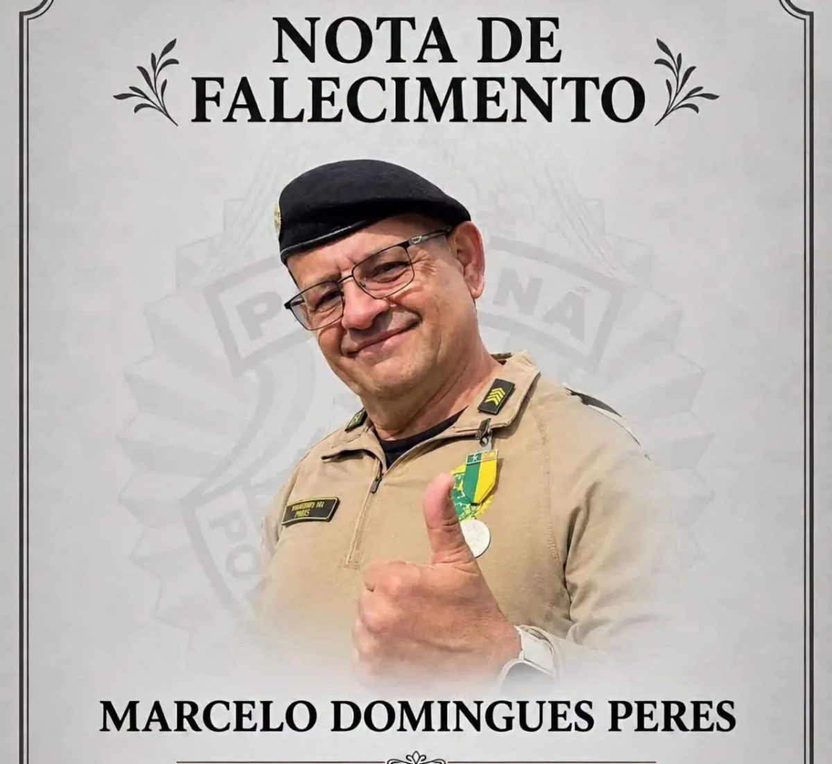 Policial sofre mal súbito e morre dentro de Batalhão da PM na Grande Curitiba