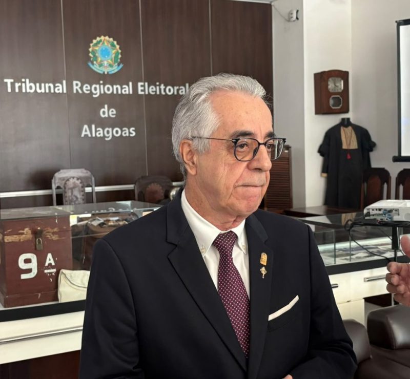 Presidente do TRE-AL prevê segundo turno tranquilo e apuração mais rápida em Alagoas