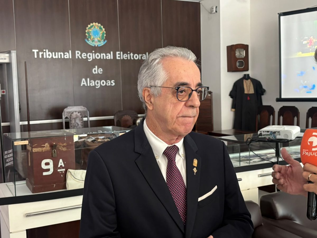 Presidente do TRE-AL prevê segundo turno tranquilo e apuração mais rápida em Alagoas