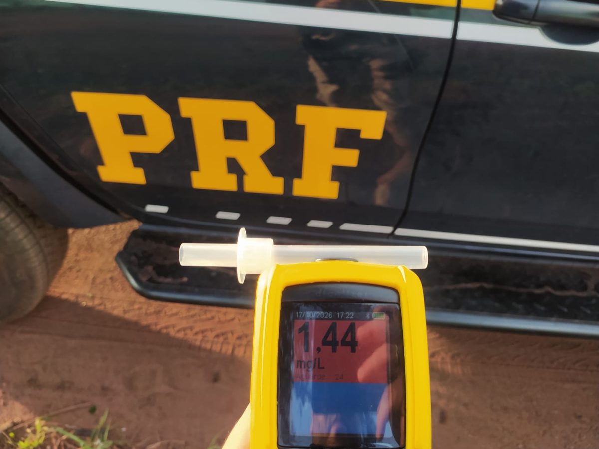 PRF flagra dois motoristas embriagados na BR-222, em Açailândia (MA)