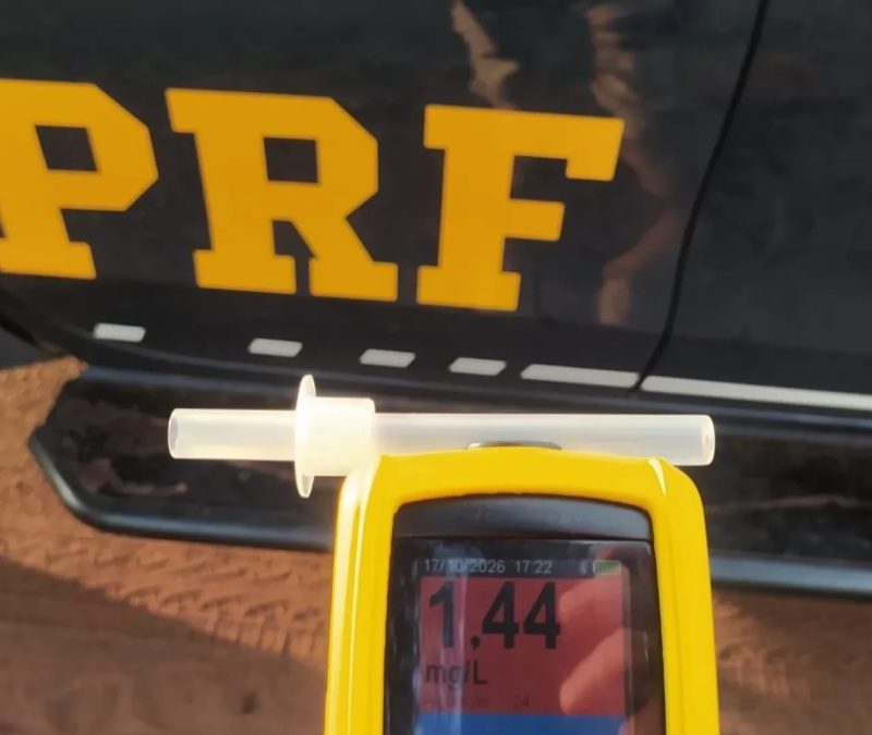 PRF flagra dois motoristas embriagados na BR-222, em Açailândia, no MA