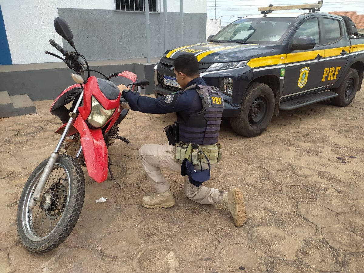 PRF recupera três motocicletas com restrição de furto ou sinais de adulteração no Maranhão
