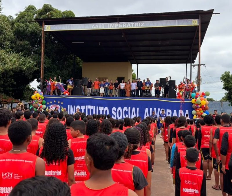 Projeto Alvorada reúne mais de mil crianças em evento pelo Dia das Crianças em Imperatriz