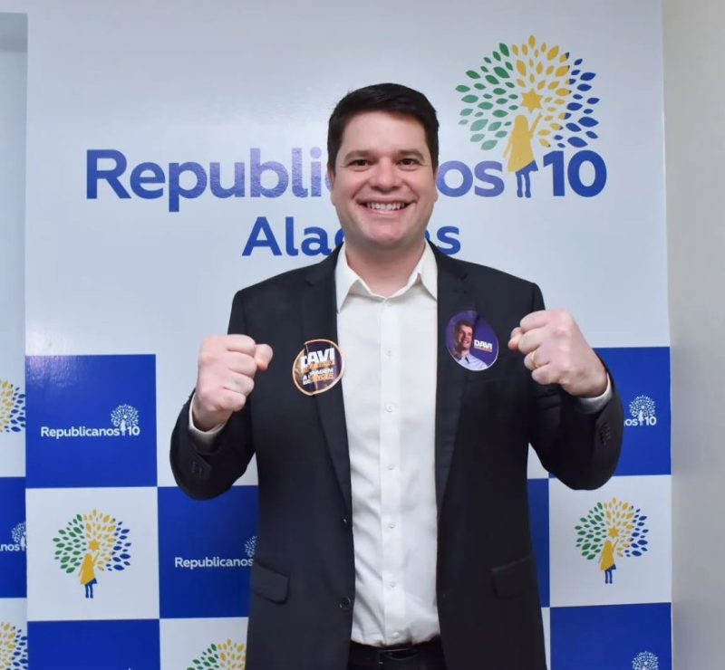 Qual é o número de Davi Davino Filho (Republicanos) para o Senado em Alagoas?