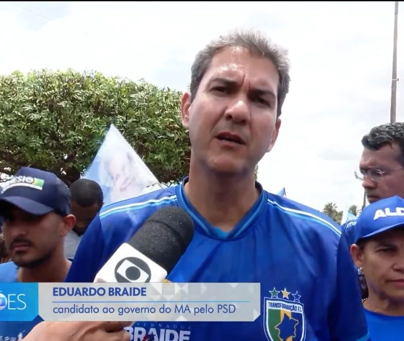 Qual é o número de Eduardo Braide (PSD) para o governo do Maranhão?