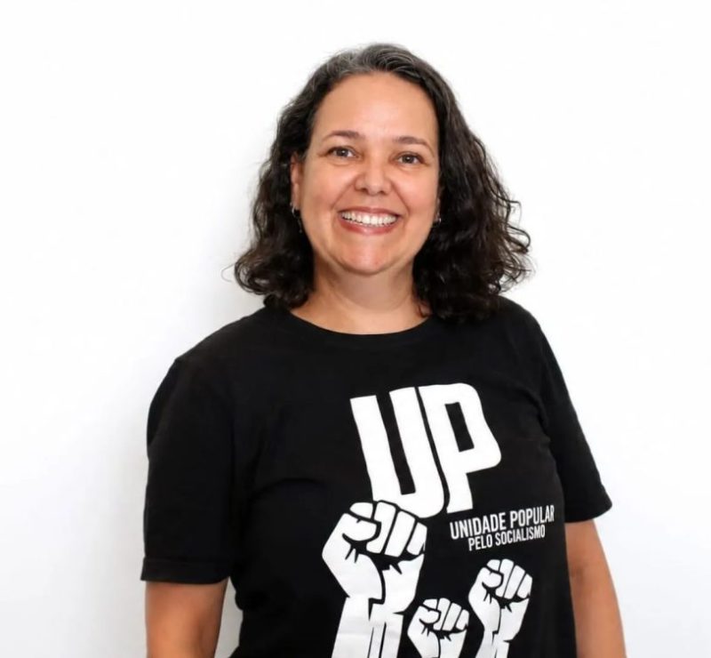 Qual é o número de Luciana Amorim (UP) para o governo de Goiás?