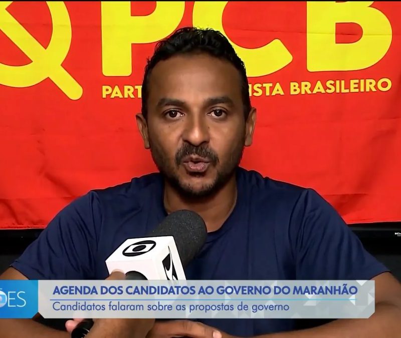 Qual é o número de Reginaldo Lima (PCB) para o governo do Maranhão?