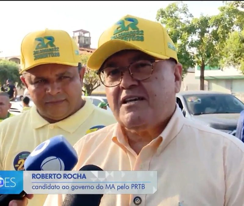 Qual é o número de Roberto Rocha (PRTB) para o governo do Maranhão?