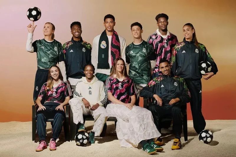 Real Madrid, Adidas e Farm Rio lançam coleção inspirada no Brasil