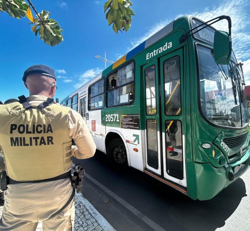 Roubos em ônibus caem 68,2% na Bahia entre janeiro e setembro de 2026, diz SSP