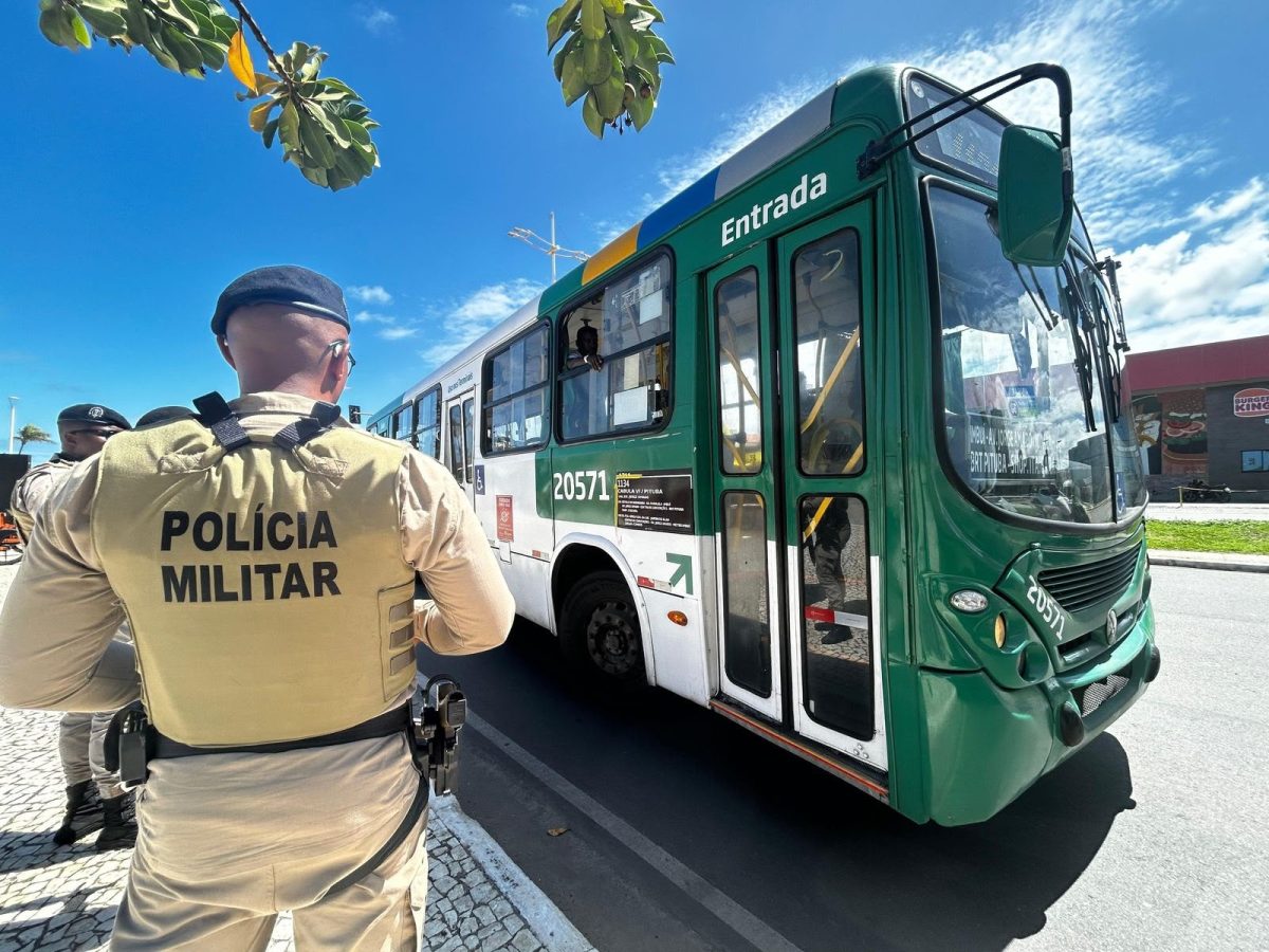 Roubos em ônibus caem 68,2% na Bahia entre janeiro e setembro de 2026, diz SSP