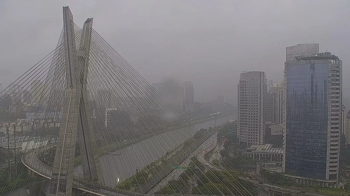 São Paulo terá dia de chuva, com máxima de apenas 23°C nesta sexta-feira, diz CGE