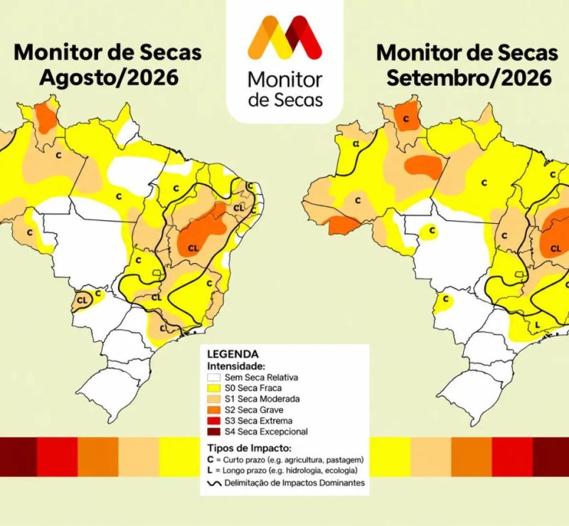 Seca atinge 100% do território do Maranhão pela primeira vez desde fevereiro, aponta levantamento da ANA