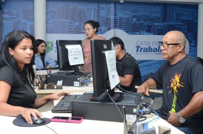 Secretaria do Trabalho disponibiliza 1.520 vagas de emprego pelo Sine Maceió