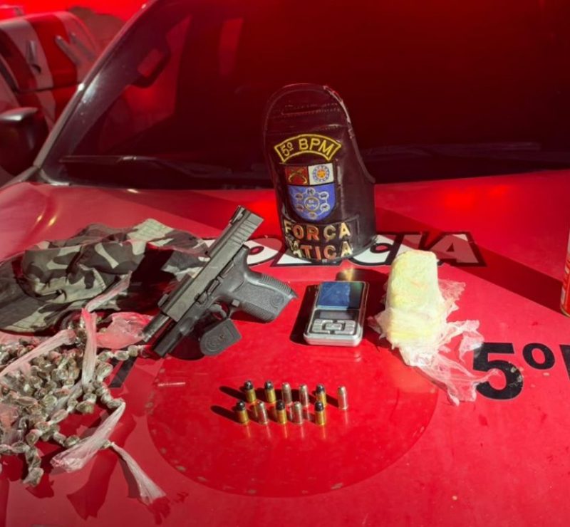 Suspeito atira contra policiais durante cerco, é baleado e morre em Maceió
