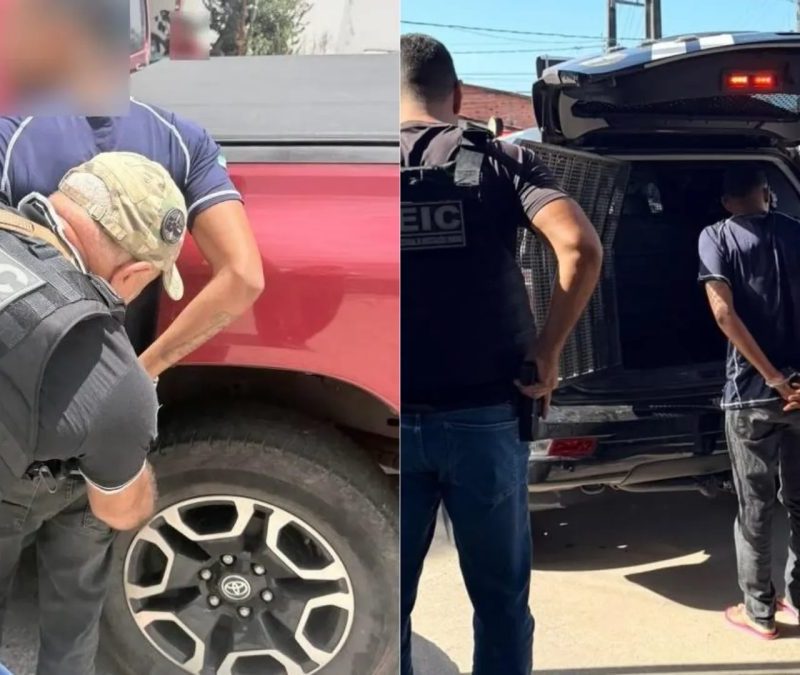Suspeito de integrar facção é preso após exibir armas e fazer ameaças de morte nas redes sociais em São Luís