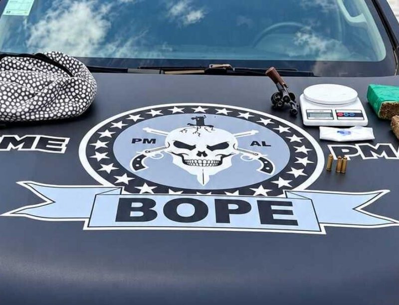 Traficante conhecido como ‘Açougueiro’ é baleado durante operação do Bope em Maceió