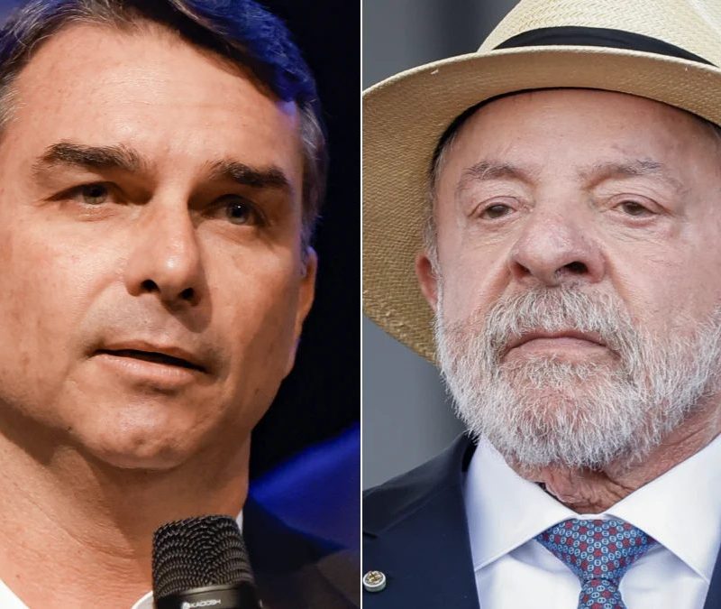 TSE manda Flávio retirar vídeo que liga drogas a ato de Lula