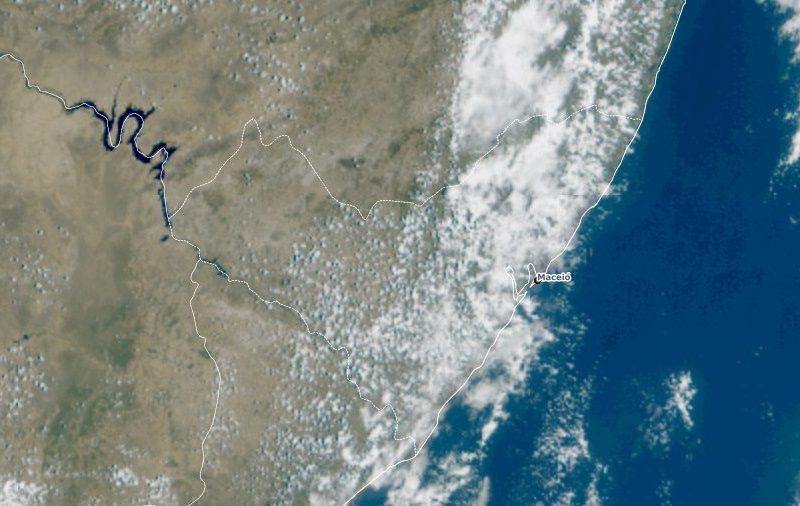 Vem chuva por aí? Veja a previsão do tempo para Alagoas nesta segunda-feira (5)