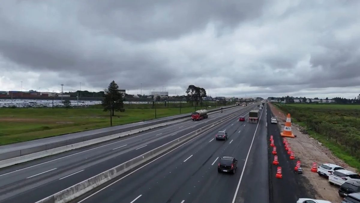 Véspera de feriado tem tráfego tranquilo na BR-277 entre Curitiba e o Litoral